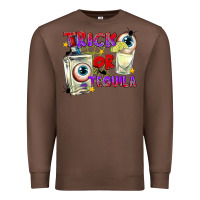 Chestnut Trick or Tequila Premium Sweatshirt - texasbilliewilder