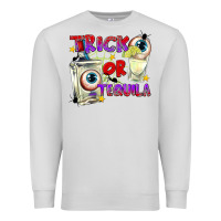Dove Grey Trick or Tequila Premium Sweatshirt - texasbilliewilder
