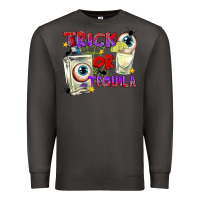 Smoke Trick or Tequila Premium Sweatshirt - texasbilliewilder