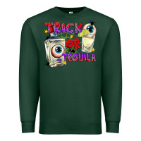 Sports Green Trick or Tequila Premium Sweatshirt - texasbilliewilder