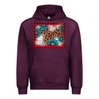 Mauve Wine Christmas gemstone leopard background Urban Hoodie - AdoDesignShop