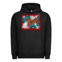 Pigment Black Christmas gemstone leopard background Urban Hoodie - AdoDesignShop