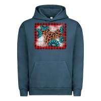 Pigment Midnight Navy Christmas gemstone leopard background Urban Hoodie - AdoDesignShop
