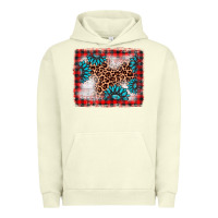 Pigment Pistachio Christmas gemstone leopard background Urban Hoodie - AdoDesignShop