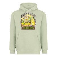 Farm Fresh Lemons Heavyweight Hoodie | Teevron