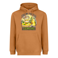 Meerkat farm fresh lemons Heavyweight Hoodie - Zillion Design Studio