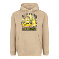 Mushroom farm fresh lemons Heavyweight Hoodie - Zillion Design Studio