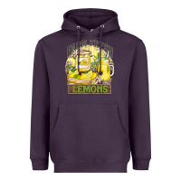 Plum farm fresh lemons Heavyweight Hoodie - Zillion Design Studio