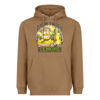 Toasted Coconut farm fresh lemons Heavyweight Hoodie - Zillion Design Studio
