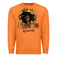 Carrot melanin queen Premium Sweatshirt - Zillion Design Studio