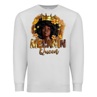 Dove Grey melanin queen Premium Sweatshirt - Zillion Design Studio