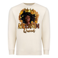 Sandshell melanin queen Premium Sweatshirt - Zillion Design Studio