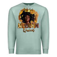 Seafoam melanin queen Premium Sweatshirt - Zillion Design Studio