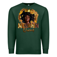 Sports Green melanin queen Premium Sweatshirt - Zillion Design Studio