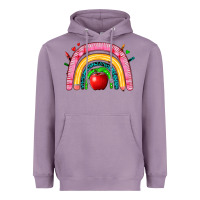 Lavender school rainbow Heavyweight Hoodie - Zillion Design Studio