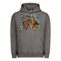 Bucking Bronco Rodeo Rainbow Urban Hoodie | Teevron