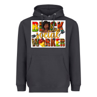 Smoke black social worker Heavyweight Hoodie - texasbilliewilder