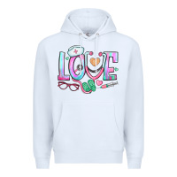 White love nurse Premium Hoodie - BundleAndBundleShop