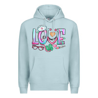 Blue Mist love nurse Premium Hoodie - BundleAndBundleShop