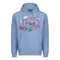 Colony Blue love nurse Premium Hoodie - BundleAndBundleShop