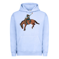 Pigment Grape Ice bucking bronco cowboy rodeo Urban Hoodie - Artiststas