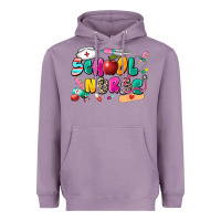 Lavender school nurse Heavyweight Hoodie - Zillion Design Studio