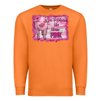 Carrot in october we wear pink pig Premium Sweatshirt - RanaPortraitStore