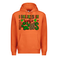 Carrot i believe in santa paws christmas Premium Hoodie - Jasminsmagicworld