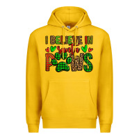 Lemon i believe in santa paws christmas Premium Hoodie - Jasminsmagicworld