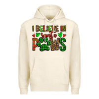 Tofu i believe in santa paws christmas Premium Hoodie - Jasminsmagicworld