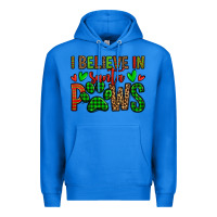 True Royal i believe in santa paws christmas Premium Hoodie - Jasminsmagicworld
