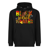 Black black social worker Heavyweight Hoodie - texasbilliewilder