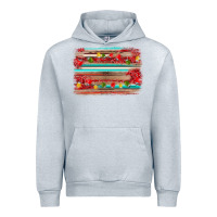 Heather Grey christmas background Urban Hoodie - AdoDesignShop
