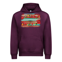 Mauve Wine christmas background Urban Hoodie - AdoDesignShop