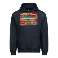 Navy christmas background Urban Hoodie - AdoDesignShop