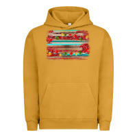 Pigment Peanut Butter christmas background Urban Hoodie - AdoDesignShop