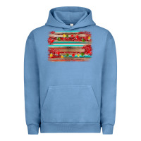 Pigment Pebble Blue christmas background Urban Hoodie - AdoDesignShop