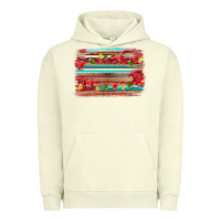 Pigment Pistachio christmas background Urban Hoodie - AdoDesignShop