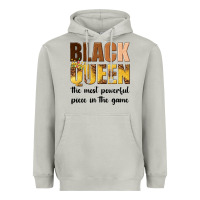 Moon Dust black queen the most powerful piece in the game Heavyweight Hoodie - texasbilliewilder