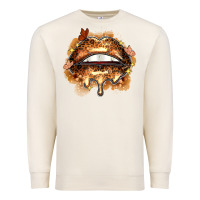 Sandshell melanin lips Premium Sweatshirt - Zillion Design Studio