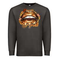 Smoke melanin lips Premium Sweatshirt - Zillion Design Studio