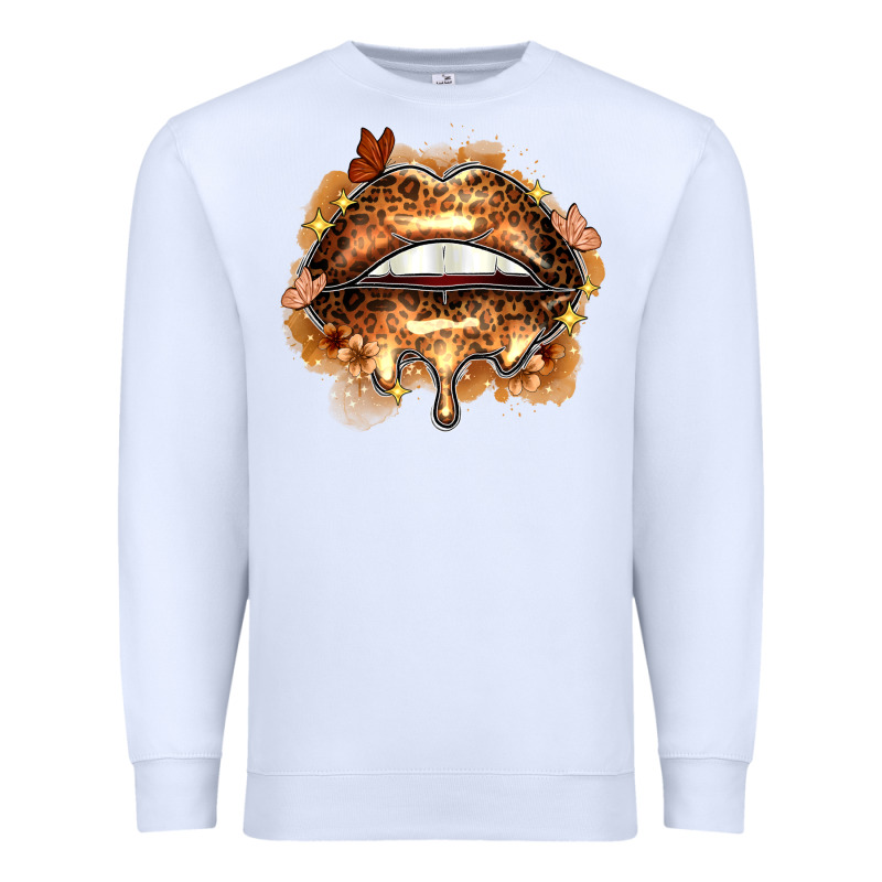 Melanin Lips Premium Sweatshirt by Zillion Design Studio | Teevron