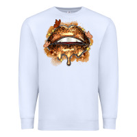 White melanin lips Premium Sweatshirt - Zillion Design Studio