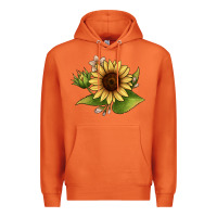 Carrot sunflower Premium Hoodie - JahusDesignShop