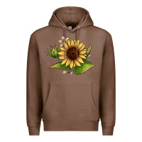 Chestnut sunflower Premium Hoodie - JahusDesignShop