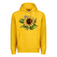 Lemon sunflower Premium Hoodie - JahusDesignShop