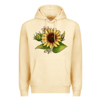 Pina Colada sunflower Premium Hoodie - JahusDesignShop