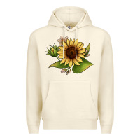 Sandshell sunflower Premium Hoodie - JahusDesignShop