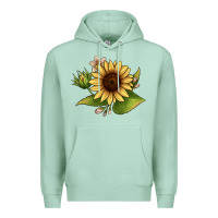 Seafoam sunflower Premium Hoodie - JahusDesignShop