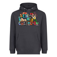Smoke school custodian Heavyweight Hoodie - Zillion Design Studio